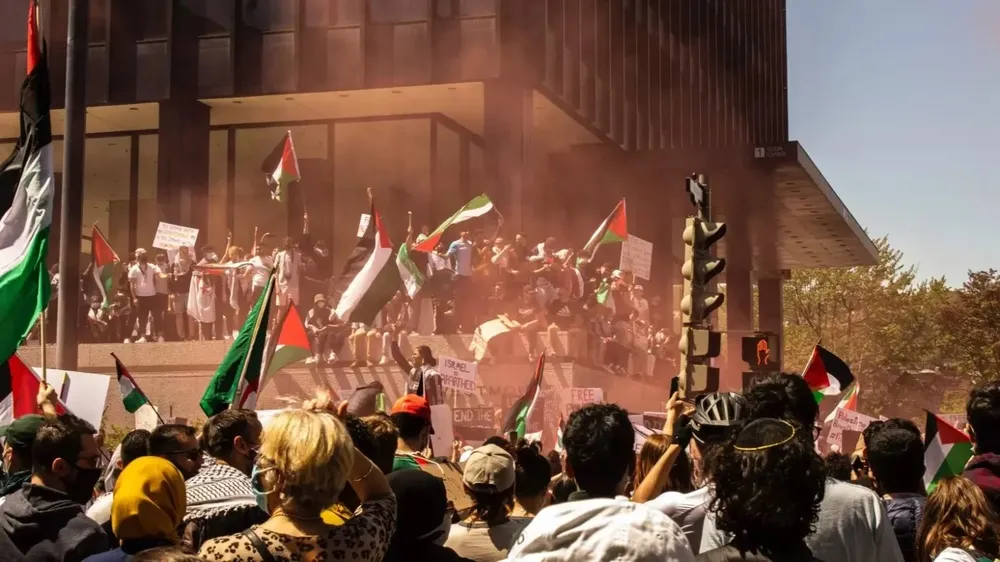 Sudáfrica se manifestó varias veces contra los bombardeos israelíes en la Franja de Gaza.