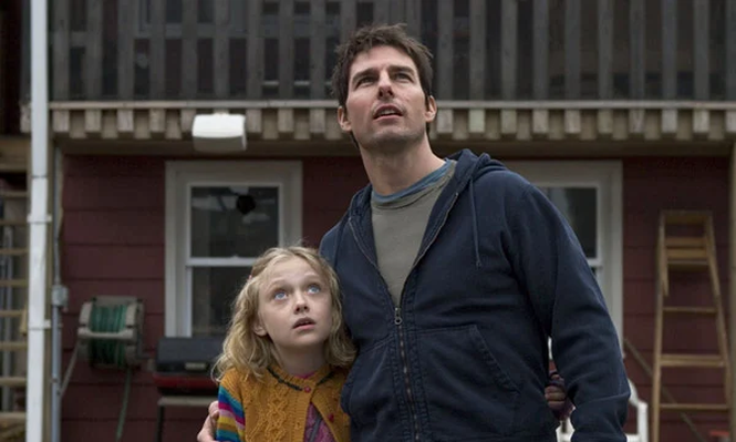 &nbsp;Tom Cruise y Dakota Fanning en La guerra de los mundos