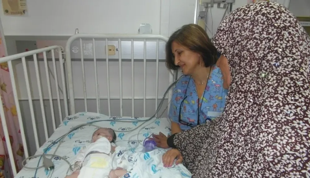 Una abuela de Gaza en un hospital de Holon