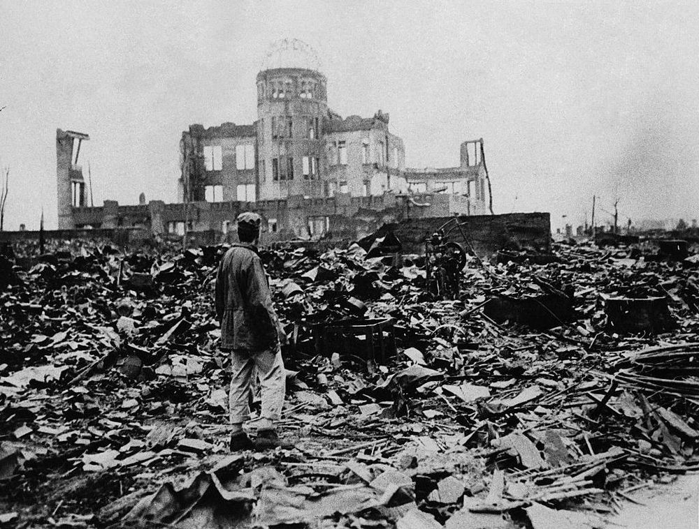 El lanzamiento de bombas atómicas en Hiroshima (en la imagen) y Nagasaki son las únicas ocasiones en la que se han utilizado armas nucleares en un conflicto.