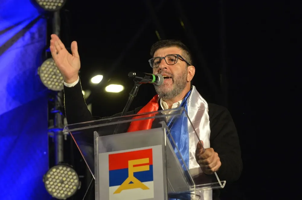 Fernando Pereira, presidente del Frente Amplio