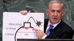 Desde 2012, Benjamín Netanyahu ha acusado a Irán de haber enriquecido uranio a niveles de 90% necesarios para un arma nuclear