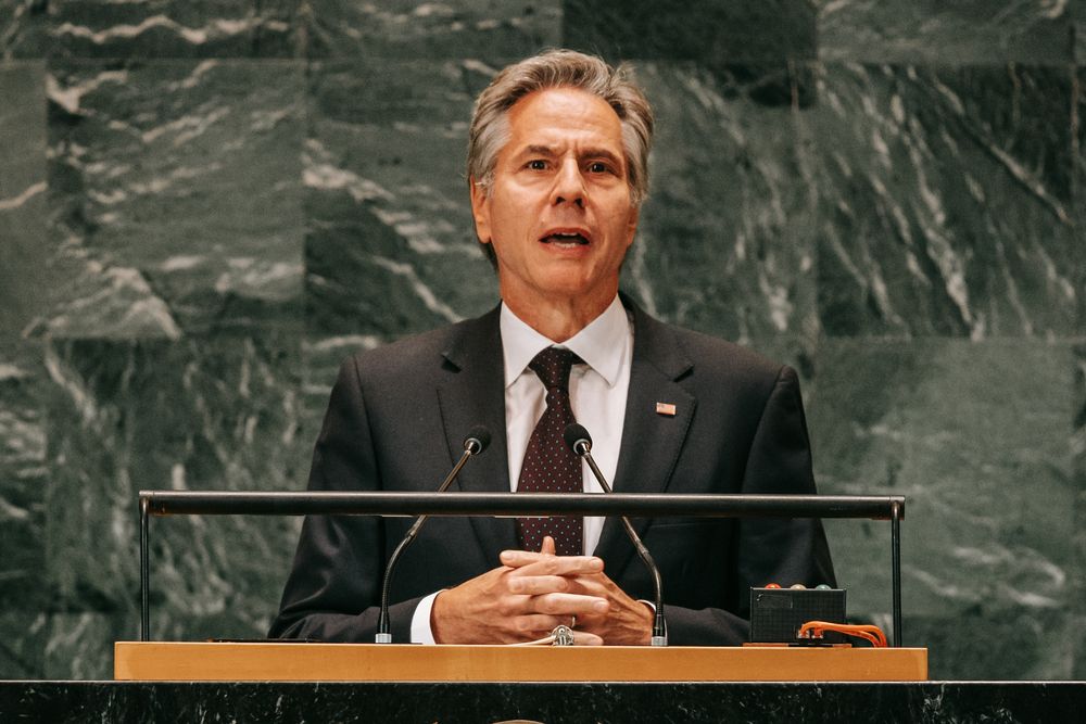 El secretario de Estado de Estados Unidos, Antony Blinken