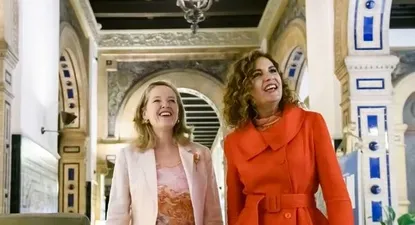 La ministra de Asuntos Económicos, Nadia Calviño, y su par de Hacienda y Función Pública, María Jesús Montero