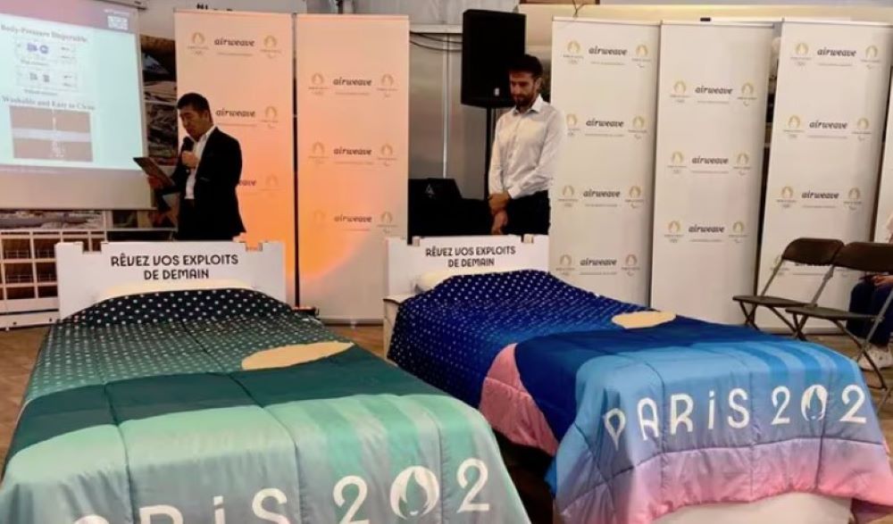 Así son las camas de cartón de los Juegos Olímpicos de París 2024