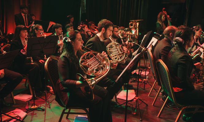 Concierto por la paz: la Orquesta Vanguardia Ikeda se presentó en la emblemática Sala Zitarrosa