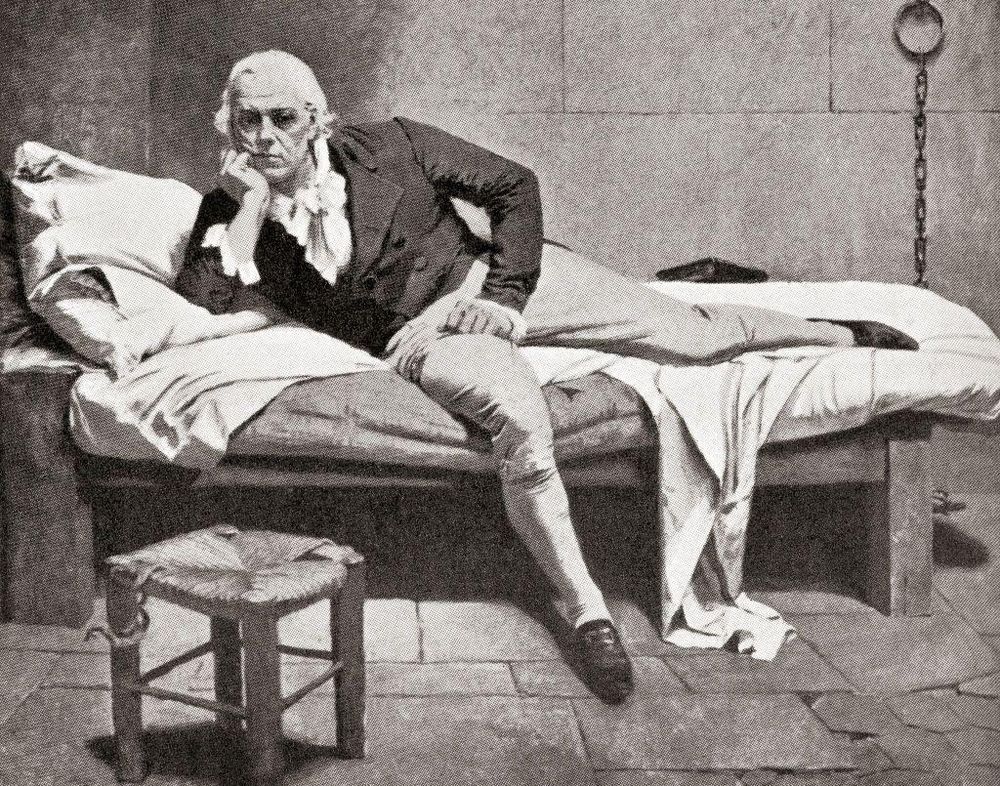 Francisco de Miranda fue encarcelado en Sevilla, donde murió en 1816.