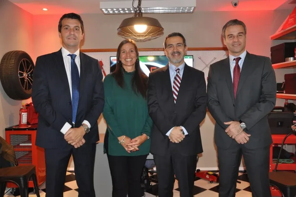 Esteban Gherardi, Ana Paula Aboal, Juan Carlos Chomalí y Pablo Gaudio