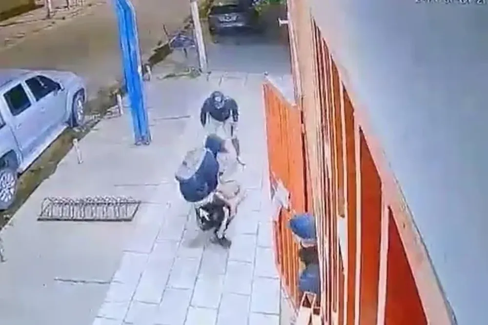 Foto: captura cámara de seguridad