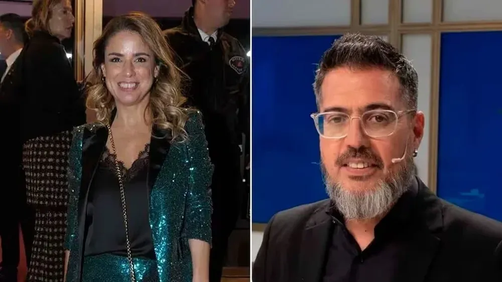 Marina Calabró y Rolando Barbano