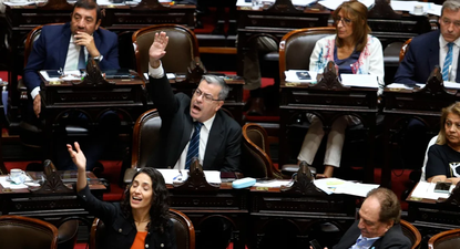 Germán Martínez, presidente del bloque de Unión por la Patria en el Congreso.