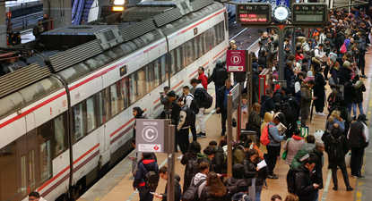La huelga de trenes en España afectará varios días de marzo y abril.