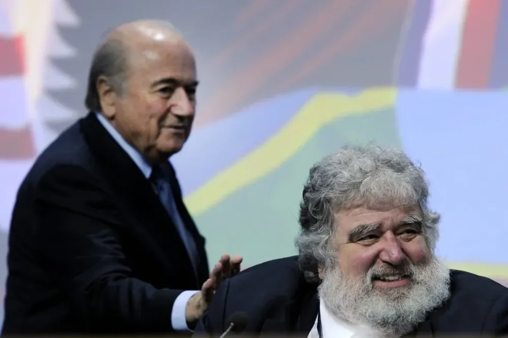 Joseph Blatter y Chuck Blazer