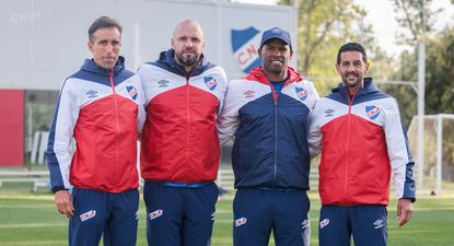 El nuevo cuerpo técnico de Nacional ya trabajó en la Ciudad Deportiva Los Céspedes: Guillermo Souto, Jadson Viera, Ribaír Rodríguez y Diego Martiñones