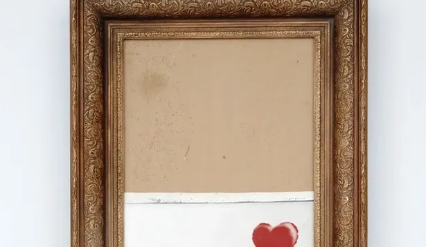 Expertos consideran que obra autodestruida de Bansky ahora vale más