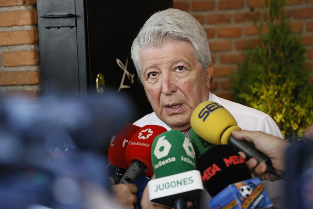 Enrique Cerezo en la cena de directivas. Enrique Cerezo en la cena de directivas.