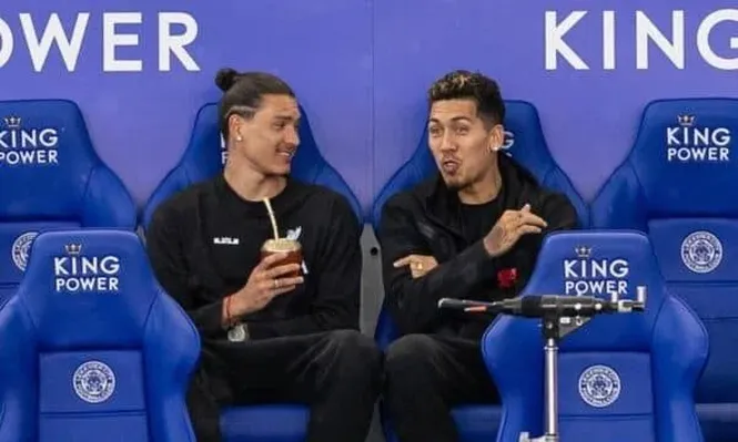 Darwin Núñez y Roberto Firmino