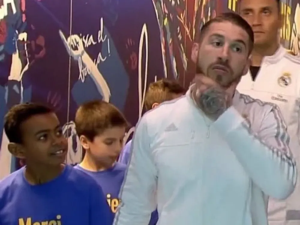 Sergio Ramos y Lamine Yamal.