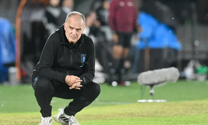 Marcelo Bielsa, entrenador de Uruguay