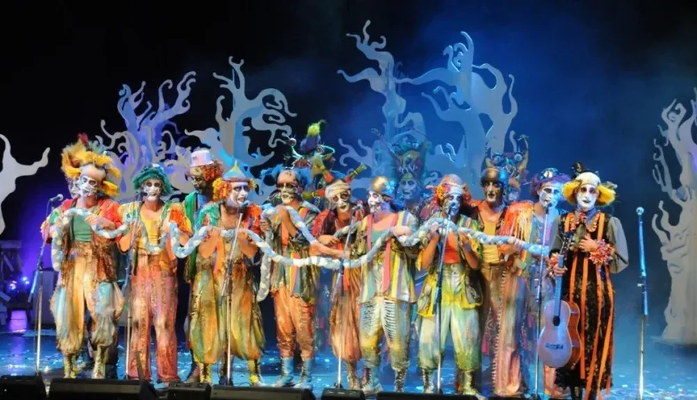 Don Timoteo, la murga ganadora del primer premio en 2014