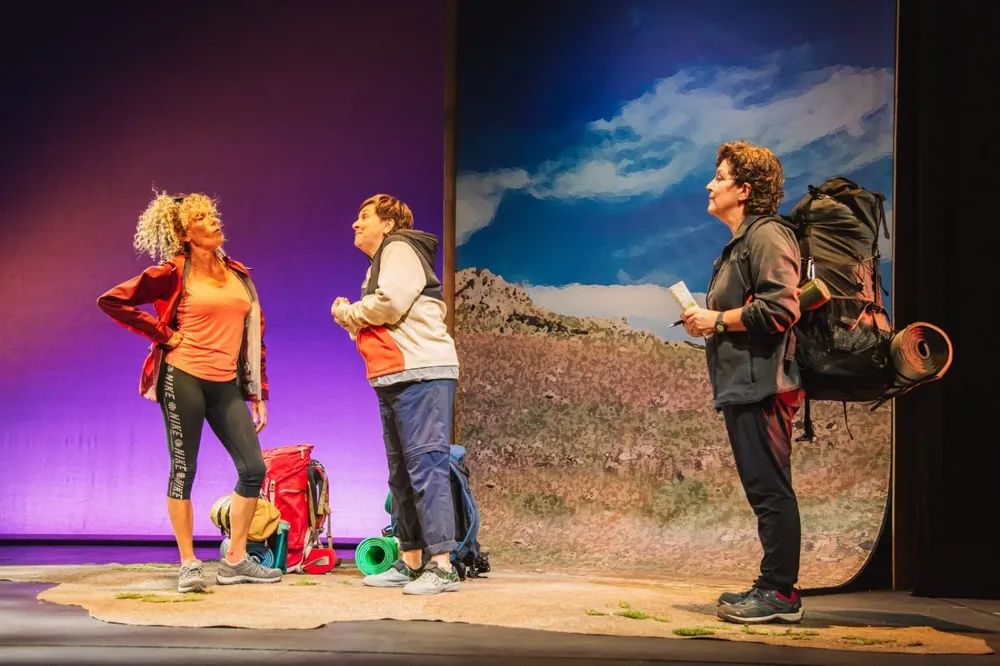 Diana Peñalver y Carmen Conesa en la comedia “Paso a paso”