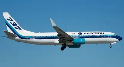 Avión de la aerolínea Eastern Airlines