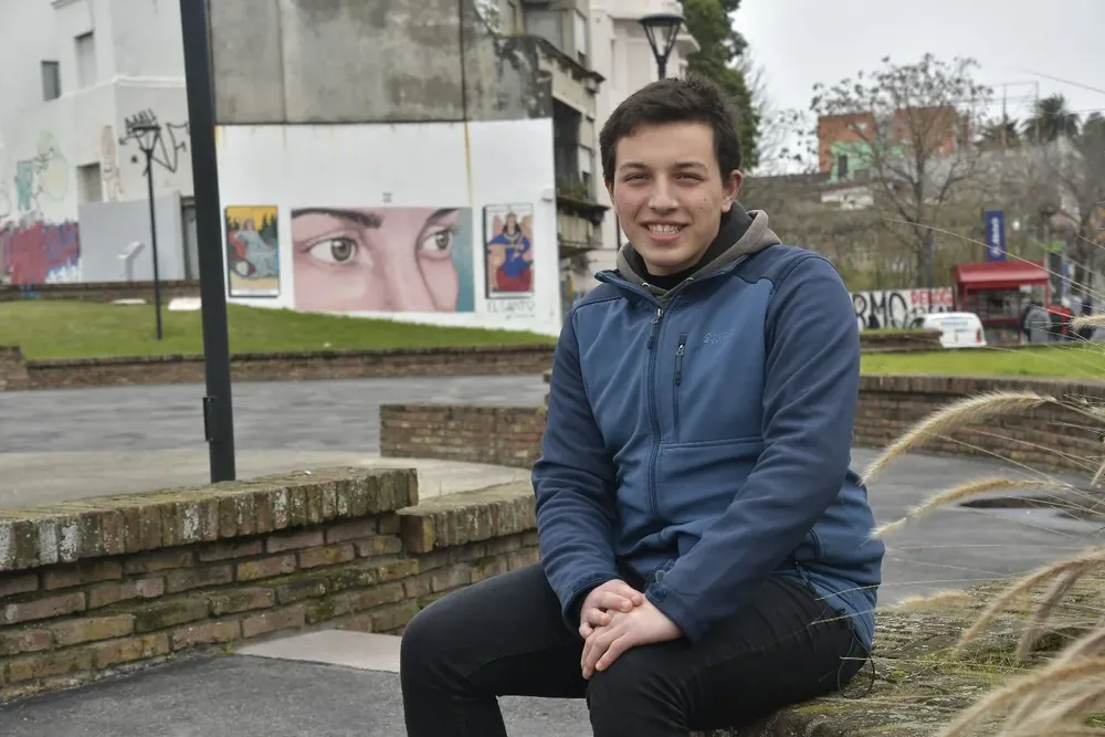 Mariño tiene 18 años, cursó el Liceo Militar y trabaja en la panadería de un supermercado