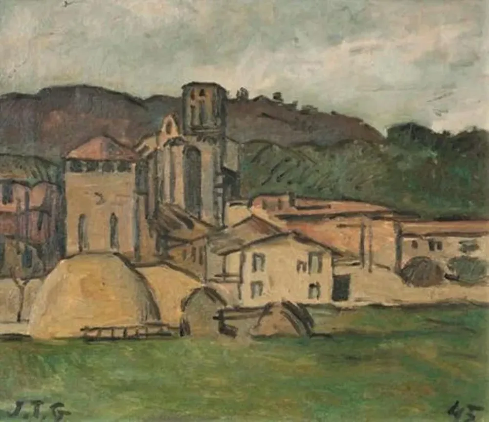 Le Vilage, una obra del pintor Joaquín Torres García