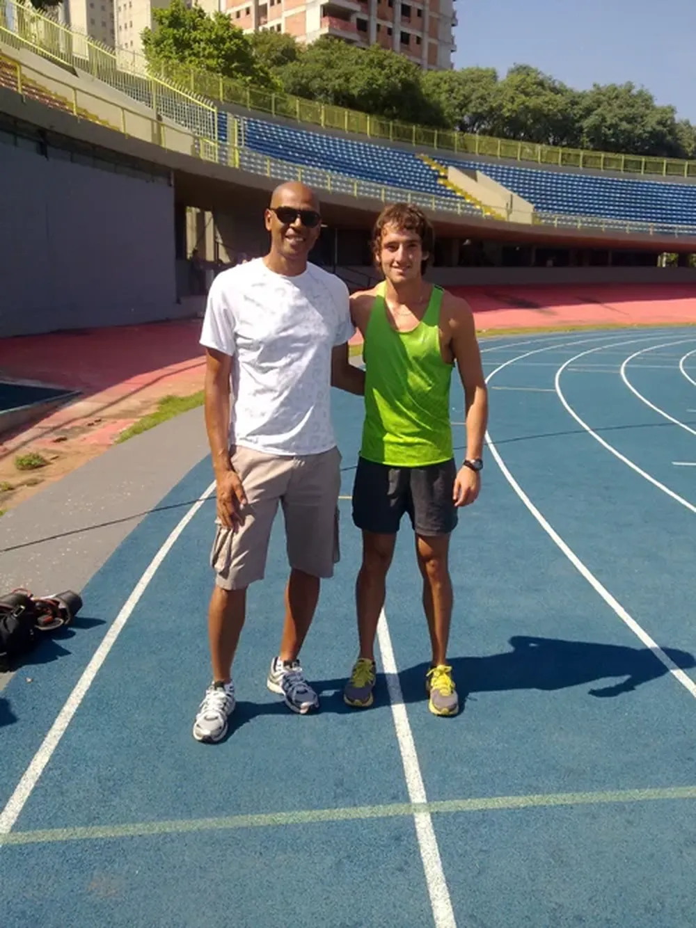 Nelio Moura y Emiliano Lasa