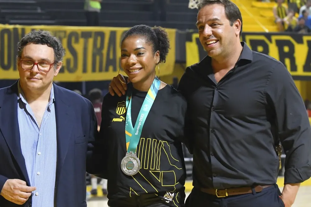 Leonardo Viñas, Déborah Rodríguez e Ignacio Ruglio