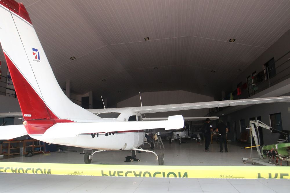 Avioneta incautada en el hangar de Santa Cruz vinculado a Marset