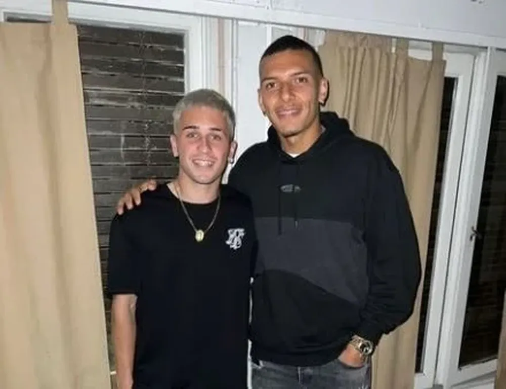 Con Franco Fagúndez