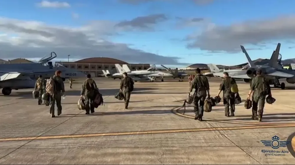 Un documental del Ejército del Aire mostrará el Top Gun español.