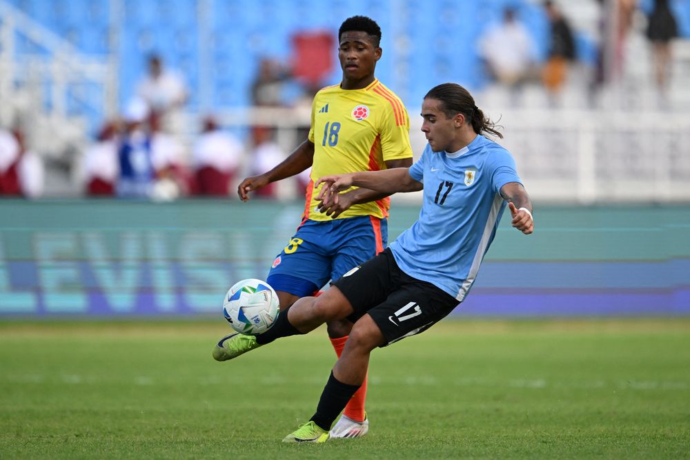 Luis Landazuri de Colombia y Mauro Zalazar de Uruguay