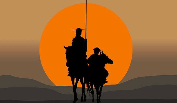 Don Quijote de la Mancha, publicada en 1605 por Miguel de Cervantes.