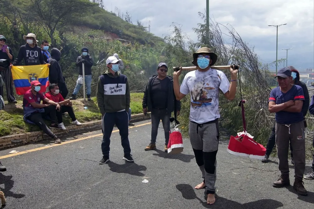 Protestas en Ecuador