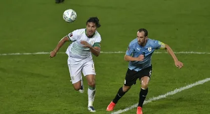 Diego Godín y Marcelo Martins