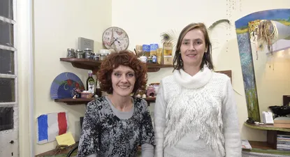 Severine Honoré y Adeline Allegre