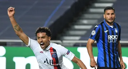 en increible final, psg se lo dio vuelta a atalanta y se metio en semis de champions