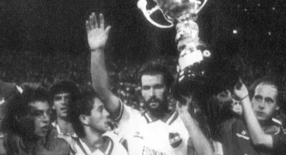La última Copa internacional que levantó un equipo uruguayo: la Recopa de 1989