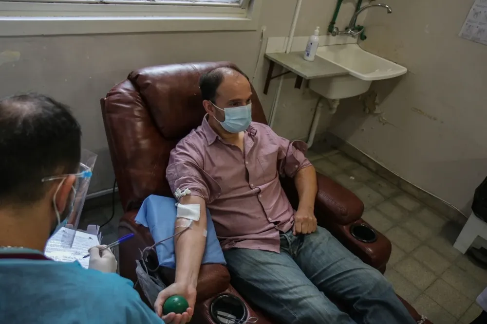 Donación de sangre en Uruguay