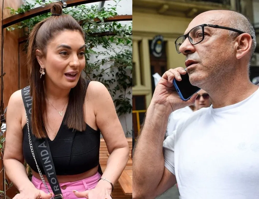 Ana Inés Martínez y Marcelo Abdala