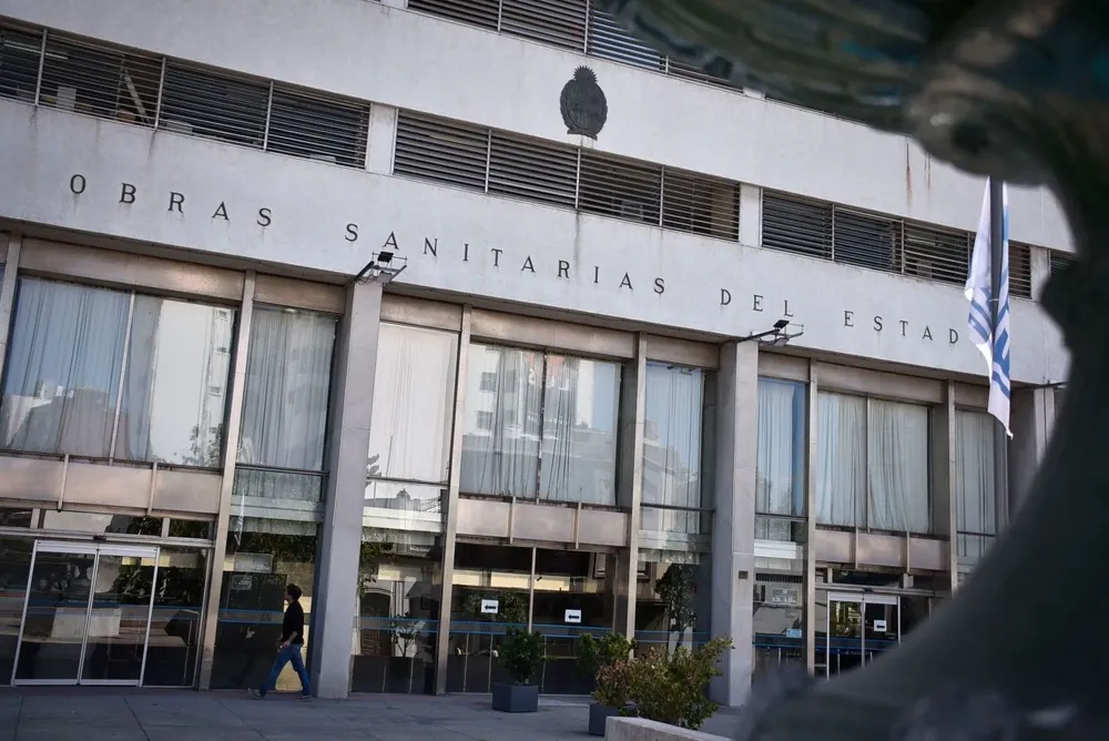 Fachada del edificio de OSE