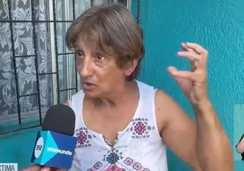 Isabel Casaña, la mujer de 70 años golpeada