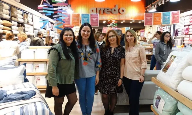 Silvia Arevalo, Natalia Izquierdo, Alejandra Rios y Yanebell Pereira