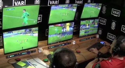 Mirá el quilombo que armaste: el video del VAR de Peñarol vs Miramar y la insólita razón por la que el juez Javier Burgos amonestó a Washington Aguerre