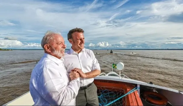 Acuerdo Mercosur Unión Europea y dos protagonistas relevantes: los presidentes Emmanuel Macron y Lula Da Silva.