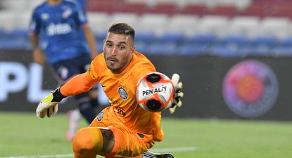 Gastón Olveira, golero de Olimpia de Paraguay