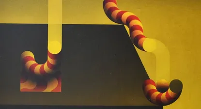 Modulation 734, una obra del argentino Julio Le Parc