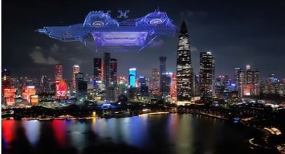 asi fue el impresionante show de drones en china que asombro hasta a elon musk